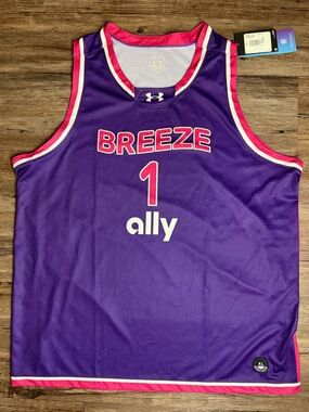 Under Armour Unrivaled Breeze Basketball #1 Jersey NWT Men’s Sz XL